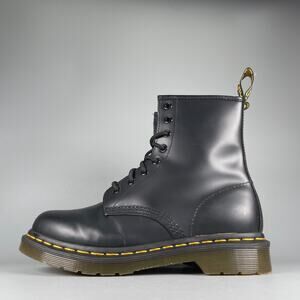Dr. Doc Martens Women’s Size 7 Black Leather Ankle Combat Boots Casual Lace Up